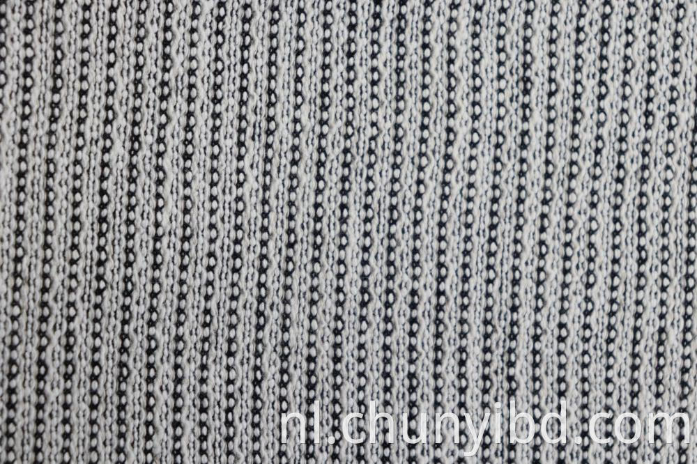 220GSM Polyester Double-Sided Interlock Jacquard Fabric